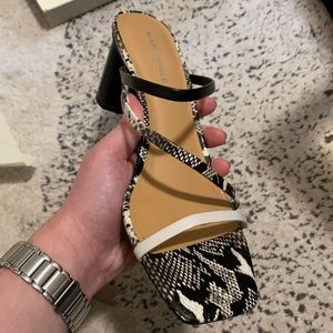 Marc Fisher Strappy Heeled Sandals - Alaina